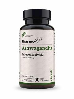 Ashwagandha Ekstrakt 90 Kapsułek 45g