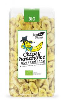 Chipsy Bananowe Niesłodzone BIO 350g