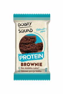 Ciastko Proteinowe Brownie Bez Cukru Bezglutenowe 40g