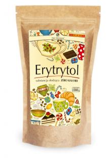 Erytrytol 1kg (Torebka Papierowa)