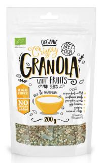 Granola Owocowa Z Rodzynkami I Jagodami Goji BIO 200g