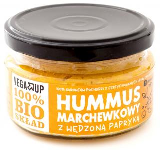 Hummus Marchewkowy Wędzoną Papryką BIO 190g