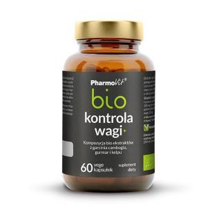 Kapsułki Kontrola Wagi Bezglutenowe BIO 60 szt. (33 G)