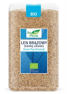 Len Brązowy BIO 1kg