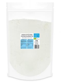 Mąka Ryżowa Pełnoziarnista BIO 4kg