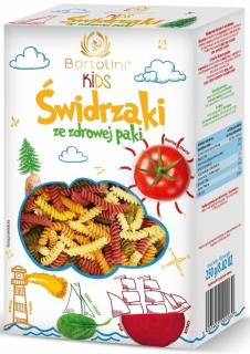 Makaron 5-Smakowy Dla Dzieci Świdrzaki 250g