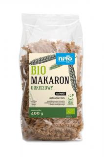 Makaron Orkiszowy Razowy Spirelli BIO 400g