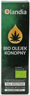 Olejek Konopny 10% BIO 10ml