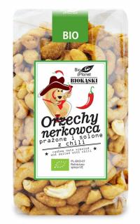 ORZECHY NERKOWCA PRAŻONE I SOLONE CHILI BIO