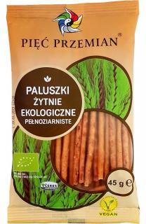 Paluszki Żytnie Pełnoziarniste BIO 45g