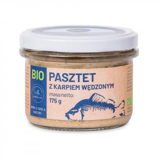 Pasztet Karpiem Wędzonym BIO 175g(Słoik)