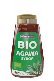 Syrop Z Agawy Ciemny BIO 245g