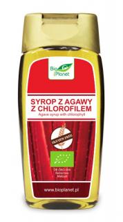 Syrop Z Agawy Z Chlorofilem Bezglut. BIO 350g-Bio Planet