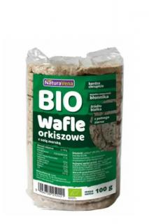 Wafle Orkiszowe Pełnoziarniste Z Solą Morską BIO