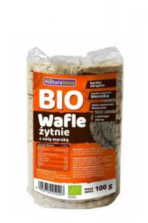 Wafle Żytnie Pełnoziarniste Z Solą Morską BIO 100g