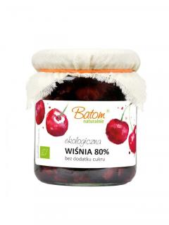 Wiśnia 80% BIO 260g