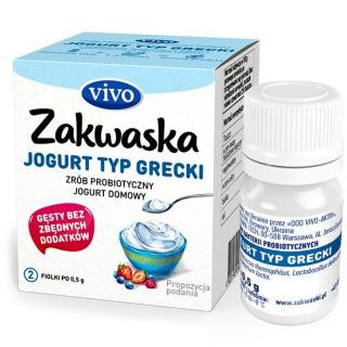 Żywe Kultury Bakterii Do Jogurtu Greckiego "zakwaska" 1g