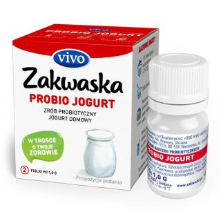 Żywe Kultury Bakterii Do Jogurtu Probio "zakwaska" Bezglutenowe 2g