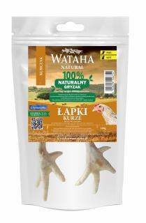 WATAHA ŁAPKI KURZE BIAŁE 100g