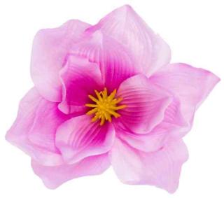 Magnolia główka kwiatowa Pink sztuczne kwiaty