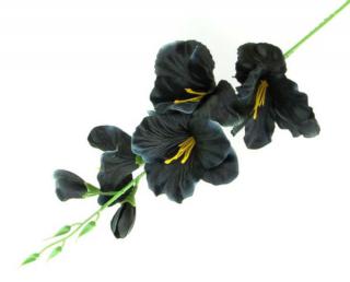 MIECZYK gałązka wys.53 cm Black sztuczne kwiaty jak żywe