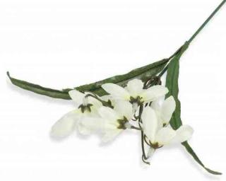 PRZEBIŚNIEG gałązka kwiatowa White sztuczne kwiaty jak żywe