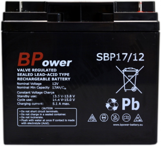 BPower SBP 17/12 17Ah 12V AGM