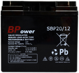 BPower SBP 20/12 12V 20Ah AGM SBP 20/12