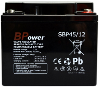 BPower SBP 45/12 12V 45Ah AGM SBP45/12