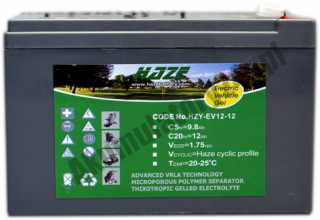 HAZE HZY-EV12-12 12V 12AH GEL