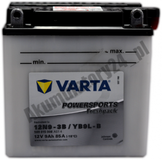 VARTA YB9L-B 12V 9Ah 85A P+