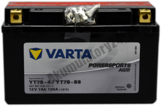 VARTA YT7B-BS 12V 7Ah 120A