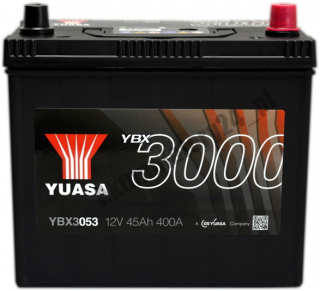 Yuasa YBX 3053 12V 45Ah 400A Yuasa YBX 3053 12 V 45 Ah 400 A