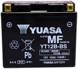 YUASA YT12B-BS 12V 10,5Ah 210A L+