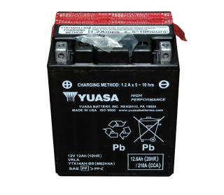 YUASA YTX14AH-BS 12V 12,6Ah 210A L+