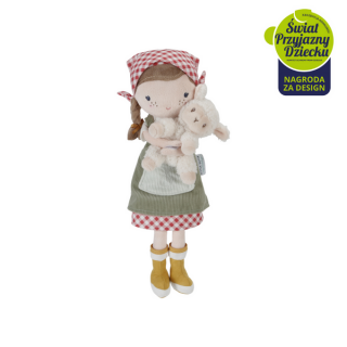 Farmerka Rosa z owieczką 35 cm