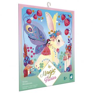 Zestaw artystyczny Czarodziejskie cyrkonie Wróżki Magic Fairies 5+