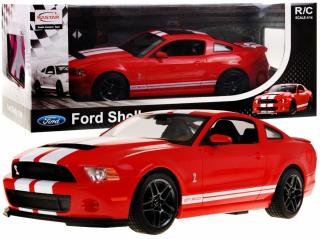 Ford Shelby Mustang GT500 czerwony Auto R/C 1:14 Rastar