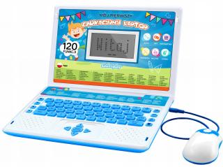 Laptop edukacyjny dla dziecka Kinderplay Blue