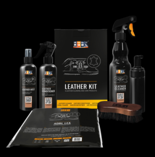 ADBL Leather Kit - zestaw produktów do czyszczenia i pielęgnacji tapicerki skórzanej