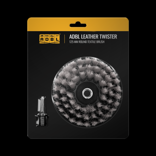 ADBL Leather Twister 125mm - okrągła szczotka do czyszczenia tapicerek skórzanych