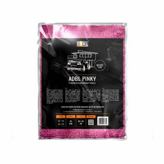 ADBL Pinky - zestaw bezszwowych ręczników z mikrofibry - 40x40 350 gsm - 10 szt.