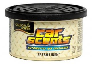 California Scents Linen 42g - puszka zapachowa do auta o zapachu świeżego prania
