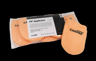 CarPro MF Applicator - zestaw pięciu aplikatorów z mikrofibry