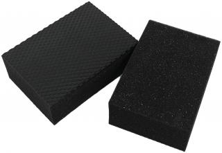 CarPro PolyShave Block - pad glinkowy na gąbce 81x56x28mm