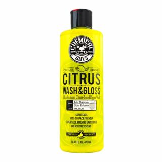 Chemical Guys Citrus Wash And Gloss 473ml - mocno skoncentrowany, cytrusowy szampon samochodowy