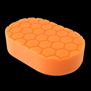 Chemical Guys Hex Logic Orange Light Cutting Pad - pad polerski ręczny