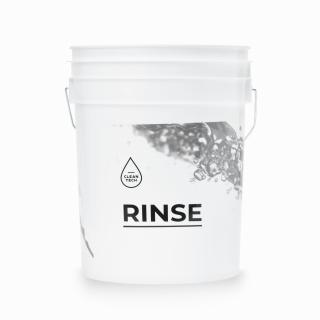 CleanTech Bucket White Rinse 20L - wiadro detailingowe