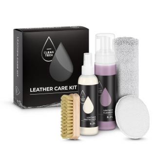 CleanTech Leather Care Kit - zestaw do pielęgnacji tapicerki skórzanej