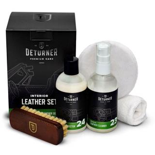 Deturner Leather Set - zestaw do czyszczenia i impregnacji skór